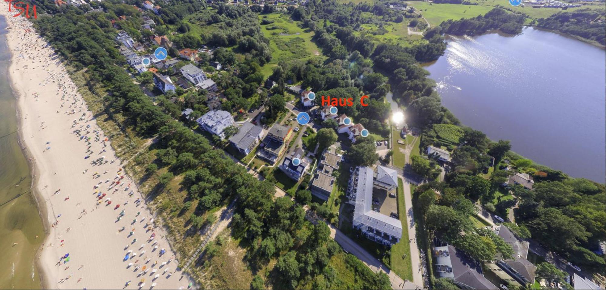"Am Schloonsee" Haus C Heringsdorf  Kültér fotó